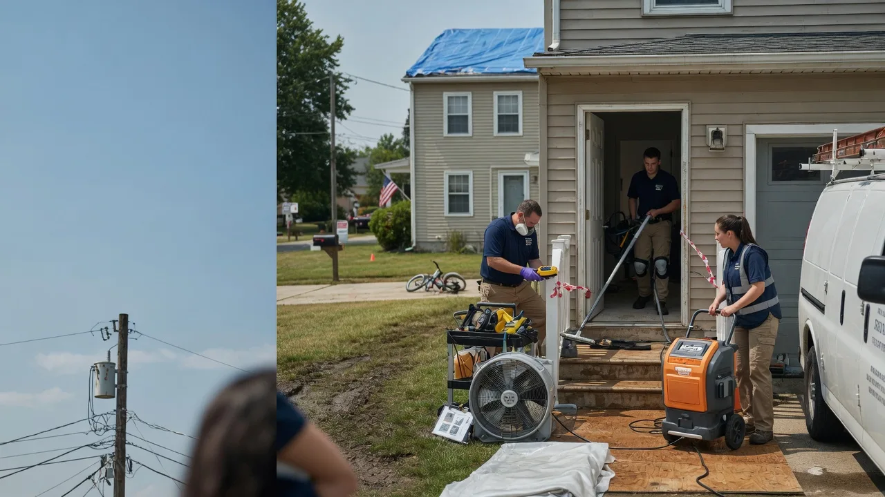Water Damage Repair in Wingett Run, OH near me